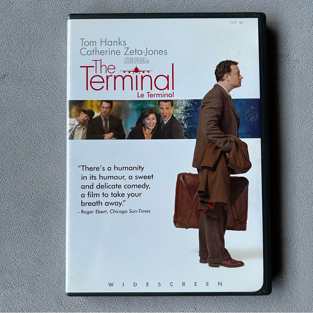 3 for $15 ~ The Terminal ~ Tom Hanks Catherine Zeta-Jones ~ DVD ~ 3 for $15